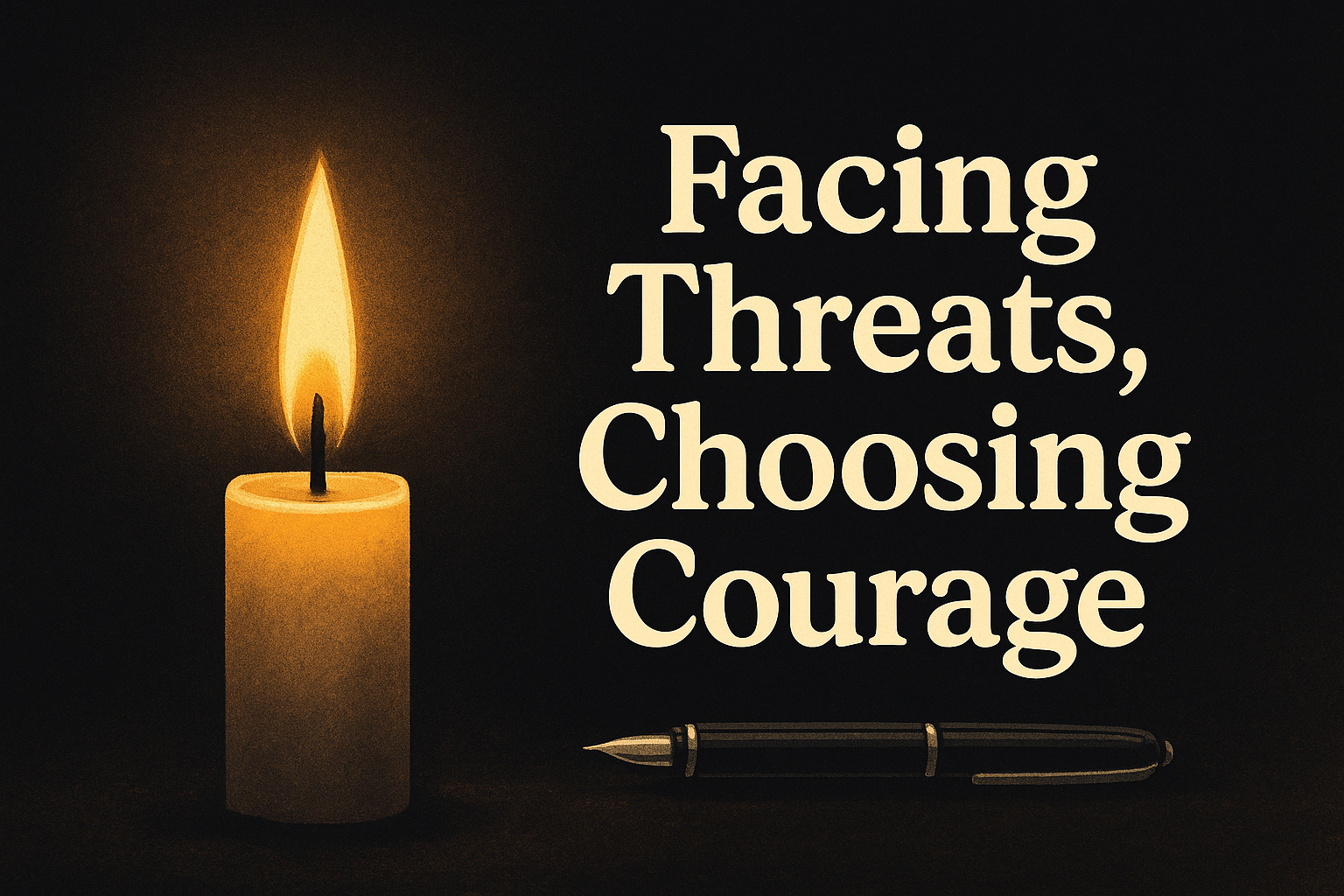 Facing Threats, Choosing Courage