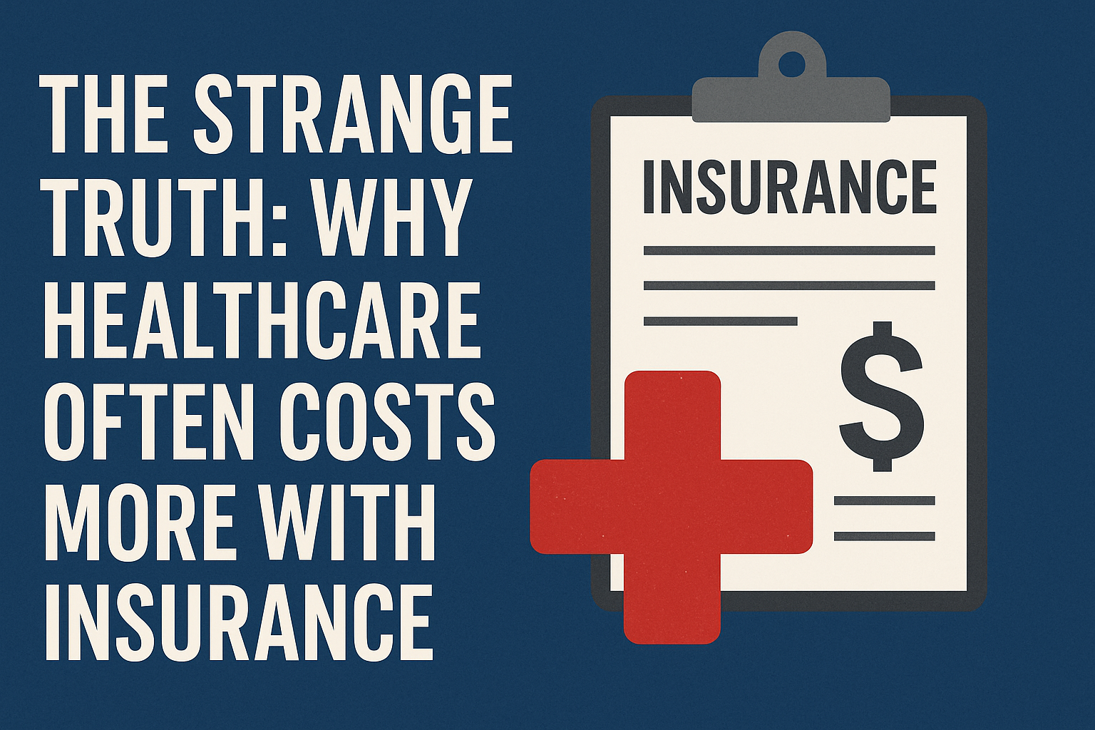 The Strange Truth: Why Healthcare Often Costs More With Insurance