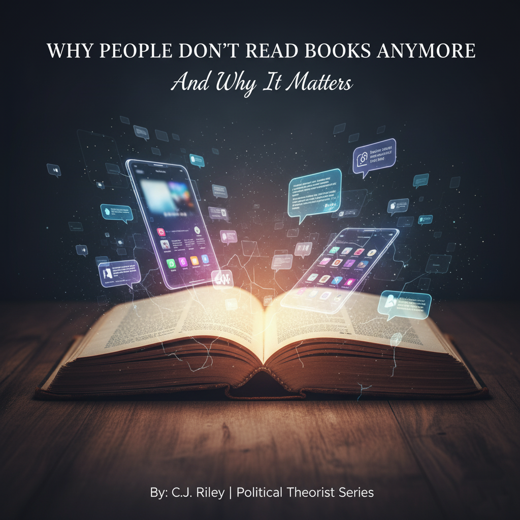 Why People Don’t Read Books Anymore ,  And Why It Matters
